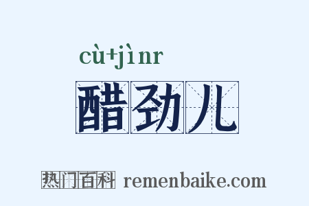 醋劲儿是什么意思的图片